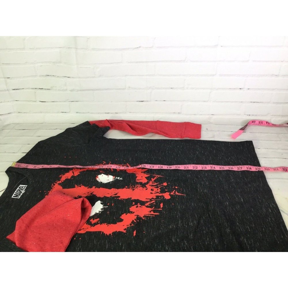 Marvel Comics Deadpool Distorted Logo Long Sleeve… - image 6